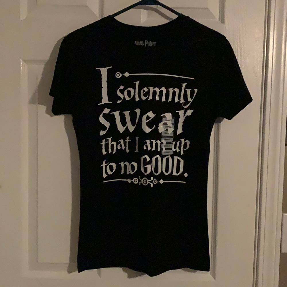 Harry Potter glitter t shirt